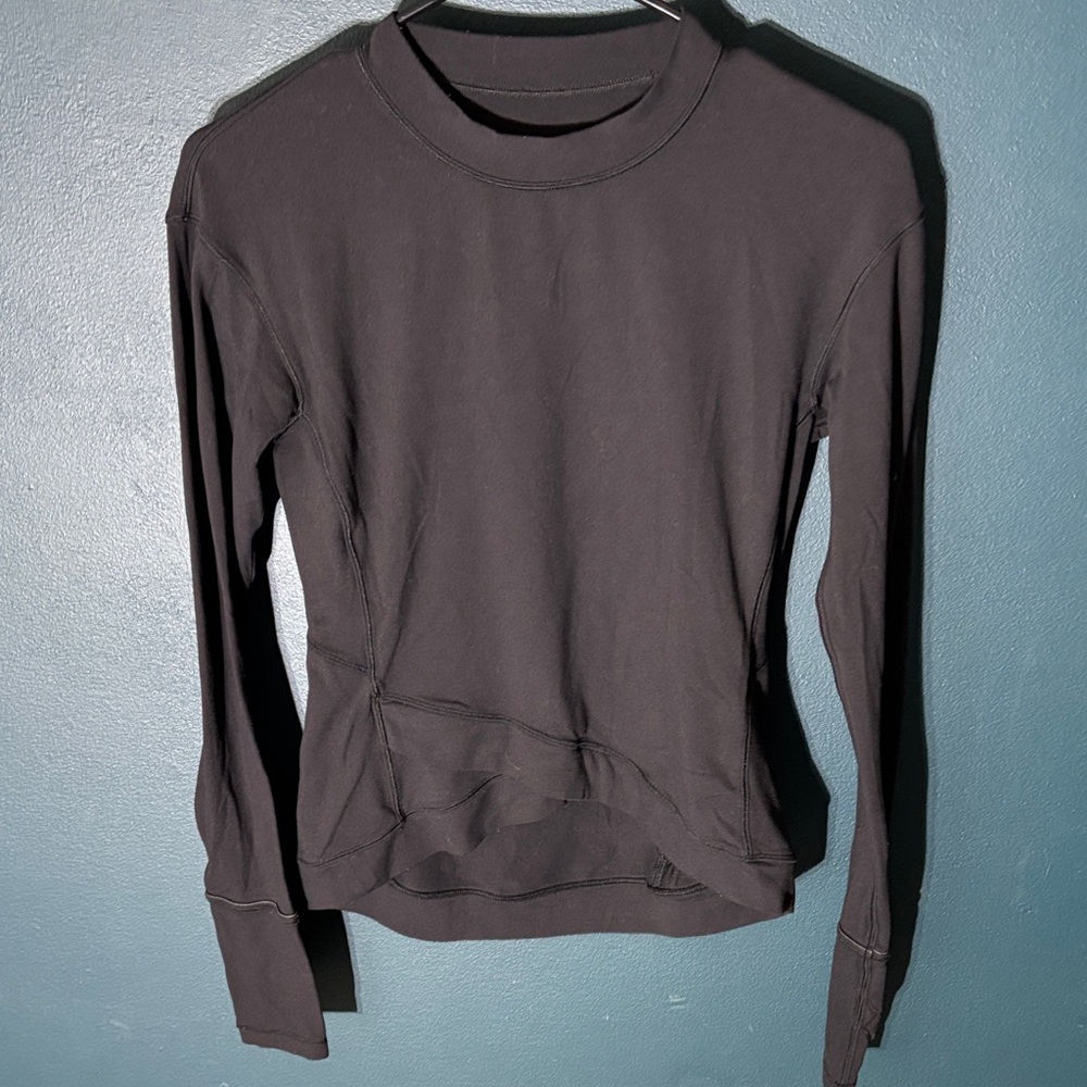 Lululemon Close to Crossing Long Sleeve *Rulu Charcoal